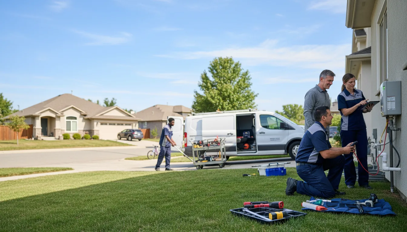 Tankless water heater service in Cardington, OH